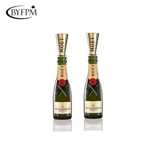 D'origine Chine Offre D'usine Or Champagne Sipper pour Mini <span class=keywords><strong>Moet</strong></span> <span class=keywords><strong>Chandon</strong></span> Champagne Bouteille - Product Image 2