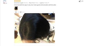 Perruques Courtes Bob à Lacet Complet <span class=keywords><strong>en</strong></span> Cheveux Humains Vierges Péruviens Remy de <span class=keywords><strong>10</strong></span> à 12 Pouces avec Cuticules Alignées pour Femmes Afro-Américaines - Product Image 3