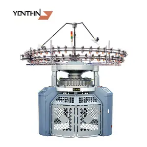 Yonfine máquina de tricô circular computada, alta velocidade, preço YX-HS4F