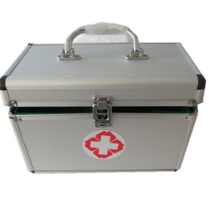 Kit de primeros auxilios de emergencia de aluminio, caja de primeros auxilios para el hogar y actividades al aire libre - Product Image 4