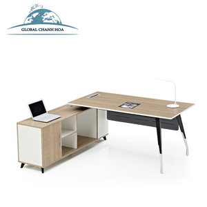 Escritorio Ejecutivo en Forma de L para Oficina, Muebles de Oficina, Muebles de Sala (JO-1030-A) - Product Image 5