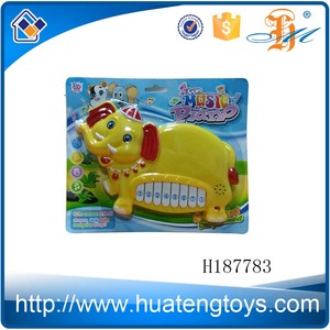 H187783 venta caliente kids learning elefante de la historieta <span class=keywords><strong>en</strong></span> <span class=keywords><strong>miniatura</strong></span> de plástico del juguete del instrumento <span class=keywords><strong>musical</strong></span> - Product Image 2