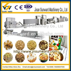 Automático de <span class=keywords><strong>tipo</strong></span> de cereal para el desayuno copos de maíz maker, copos de maíz de la máquina - Product Image 1