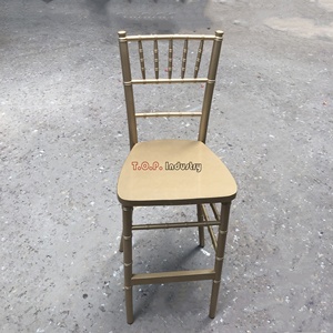 Tabourets <span class=keywords><strong>de</strong></span> <span class=keywords><strong>bar</strong></span> Chiavari en bois massif <span class=keywords><strong>blanc</strong></span> - Product Image 5