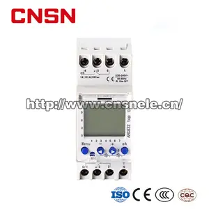 AHC822 multi-function DIN Rail LCD Digital Timer Switch, Weekly Program Time Switch