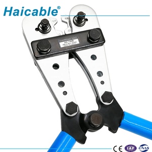 HX-120B Heavy Duty thép plier nhựa đúc xử lý 120 mét hình lục giác Ratchet thiết bị đầu cuối crimper Cáp <span class=keywords><strong>Lug</strong></span> cắt OEM Uốn Tóc bồng công cụ - Product Image 5