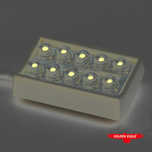 อะไหล่จักรเย็บผ้าไฟ LED <span class=keywords><strong>OKK</strong></span> 10 หลอด - Product Image 2