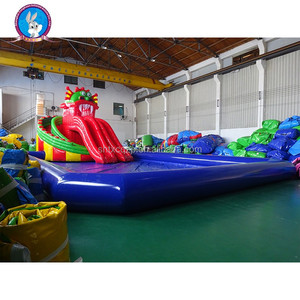 <span class=keywords><strong>Parc</strong></span> aquatique commercial géant gonflable de glissière d'eau avec la piscine sur la promotion professionnelle d'utilisation de lac de plage de <span class=keywords><strong>parc</strong></span> aquatique de terre - Product Image 2