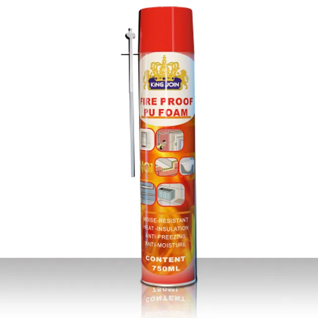 King Join-Spray aislante de espuma de poliuretano PU, resistente al fuego, 750ml