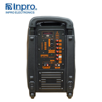 INPRO Rechargeable Nirkabel Portabel Suara Sistem Pa Speaker Amplifier Dibuat Di Taiwan