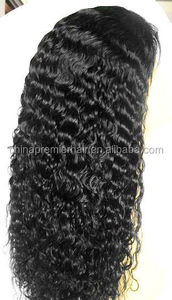 <span class=keywords><strong>Alibaba</strong></span> Express, superventas, pelo natural alineado con cutícula, cabello virgen ondulado español, cabello humano malayo, peluca completa de encaje - Product Image 2