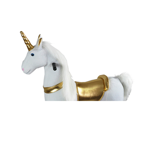 Caballo Mecánico de Peluche <span class=keywords><strong>para</strong></span> <span class=keywords><strong>Niños</strong></span>, Juguete de Unicornio <span class=keywords><strong>para</strong></span> Montar - Product Image 6