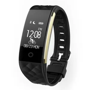 S2 Fitness Tracker Bluetooth Heart Rate Monitor di Dormire Intelligente Braccialetto IP67 Impermeabile Sport Wristband