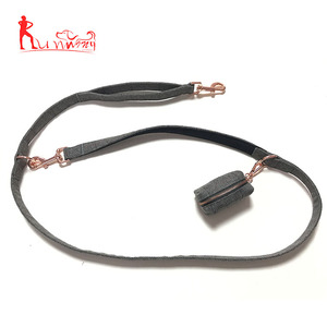 <span class=keywords><strong>3</strong></span> ajustable de la correa de perro con oro rosa de lujo Collar de hebilla de Metal - Product Image 5