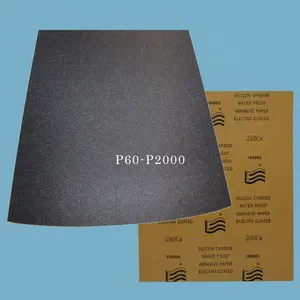 Water paint sandpaper 150 best quality waterproof sandpaper wet and dry sanding paper 800 wet sand paper automitive