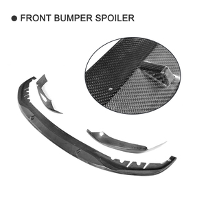 Lèvre de séparation avant en carbone, pour BMW G31, G38, <span class=keywords><strong>520i</strong></span>, 530i, 540i, <span class=keywords><strong>M</strong></span> <span class=keywords><strong>Sport</strong></span> <span class=keywords><strong>2018</strong></span> - Product Image 5