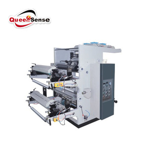 YT-2600 2 रंग flexo मुद्रण मशीन प्लास्टिक फिल्म flexo मुद्रण मशीन मुद्रण flexographic