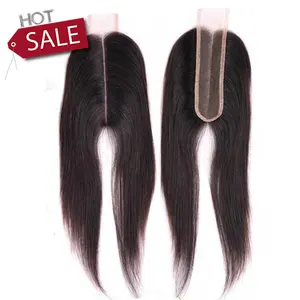 8 20にInch Natural Color Kim Kardashian Wig Virgin Hairs 2*6 Middle Part Swiss Lace Closure