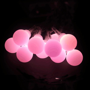 <span class=keywords><strong>2</strong></span> V 50Ma amorfo Solar programable Led Cadena de luz de Navidad luz de la bola de jardín de luz - Product Image 1