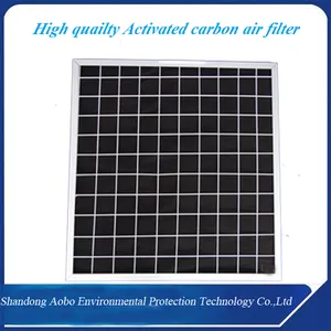 Filtro a pannello Costruzione hvac aria a carbone attivo filtri/design in acciaio inox aria compressa filtro a pannello