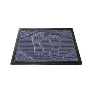 Pas cher en <span class=keywords><strong>caoutchouc</strong></span> <span class=keywords><strong>paillasson</strong></span> Licences Intérieur tapis de sol <span class=keywords><strong>Extérieur</strong></span> Logo Personnalisé tapis de pieds tapis de porte - Product Image 2
