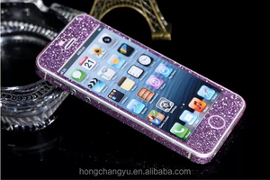 2016 vente chaude mobile téléphone d'accessoires complet body glitter peau autocollant pour l'<span class=keywords><strong>iphone</strong></span> 5 <span class=keywords><strong>5S</strong></span> - Product Image 4