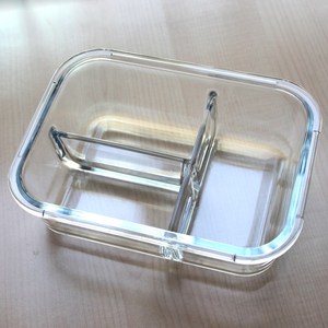 Contenitore per Pasti in <span class=keywords><strong>Vetro</strong></span> di Grado Alimentare da 37,5 oz (1060ml) con Divisori in <span class=keywords><strong>Vetro</strong></span> di Alta Qualità, 3 Scomparti, Senza BPA - Product Image 3