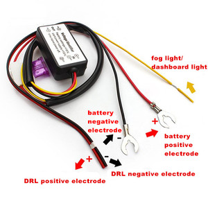 Diese — harnais de lumière de jour LED DRL on/off, contrôleur de luminosité, accessoires en aluminium, avec relais DRL - Product Image 2