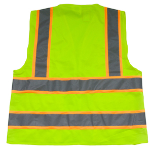 เสื้อกั๊กนิรภัยผ้าฝ้าย 100% ราคาถูก เสื้อกั๊กสะท้อนแสงสำหรับงานจราจร เสื้อกั๊กนิรภัยสำหรับวิศวกร - Product Image 2