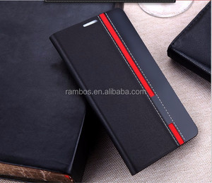 Mélanger la couleur étui en cuir avec fente pour carte personnaliser cas pour <span class=keywords><strong>Wiko</strong></span> arc - en - 4 G - Product Image 1