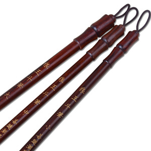 Antiquariato di Alta Qualità Calligrafia Cinese 3pcs Pennelli Set Donnola Capelli Pennello Manico In Legno di Palissandro Scatola di Legno - Product Image 4
