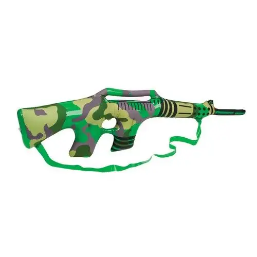Portátil e durável infláveis camuflagem Rifles, arma de brinquedo inflável