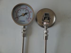 Termômetro bimental en13190, 100mm, <span class=keywords><strong>120</strong></span> graus c 1/2 npt inferior - Product Image 5