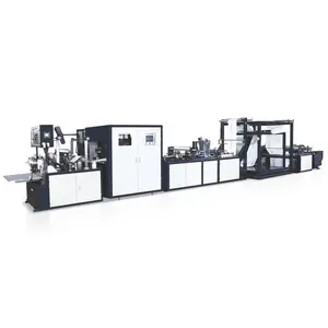 WFG-700 5 in 1non woven bag making machine with handle sealing non woven fabric bag making machine price