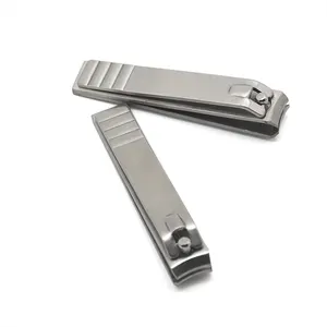 Hot selling Fingernail Trimmer Stainless Steel Classic Straight Edge Toe Nail Clipper with Original File