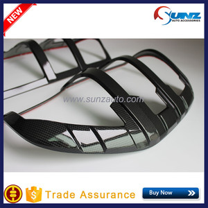 Rivestimento della copertura del fanale posteriore in fibra di carbonio per <span class=keywords><strong>ford</strong></span> <span class=keywords><strong>Ranger</strong></span> T7 T8 2018 2019 2020 <span class=keywords><strong>accessori</strong></span> per bagagliaio <span class=keywords><strong>4x4</strong></span> - Product Image 3