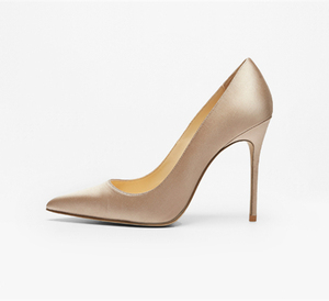 <span class=keywords><strong>Zapatos</strong></span> de Diseñador al por Mayor, <span class=keywords><strong>Color</strong></span> Champán Clásico, Tacones Altos para Fiesta para Mujer - Product Image 1