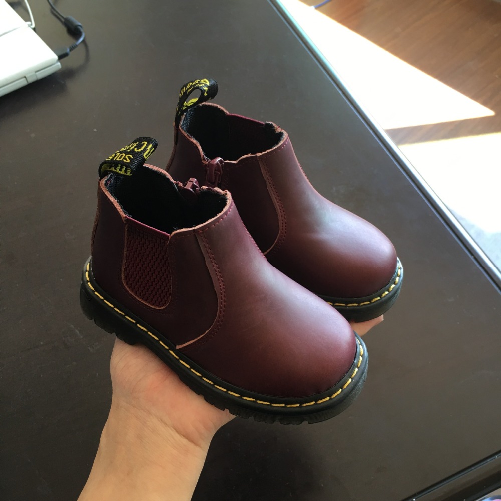 Оптовая продажа, детская одежда, новый корейский вариант детской Модные солнцезащитные очки в стиле ретро с детские кожаные леггинсы для девочек тонких сапог от китайского производителя