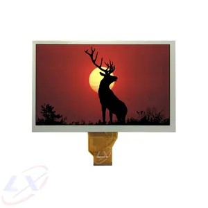 8.0 Inch 800*480 50 Pins Rgb Interface Met Rtp Tft Lcd-Display Module Lx Display