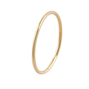 Anillos de joyería chapados en oro de 18K para mujer, nudillos finos apilables de Plata de Ley 925 - Product Image 2