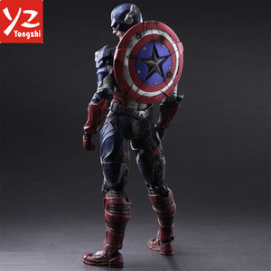 Jugar artes Kai Marvel Titan <span class=keywords><strong>serie</strong></span> del héroe Capitán América 28 cm juguete figura de acción - Product Image 5