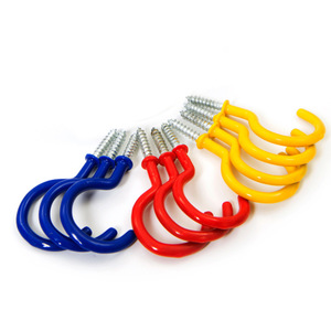 <span class=keywords><strong>Crochet</strong></span> de fixation pour tente, <span class=keywords><strong>crochet</strong></span> de plafond, <span class=keywords><strong>crochet</strong></span> pour panier à fleurs, <span class=keywords><strong>crochet</strong></span> en plastique à <span class=keywords><strong>visser</strong></span> pour le camping en plein air - Product Image 5