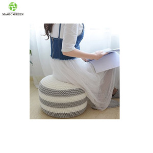 Oreiller, coussin, <span class=keywords><strong>pouf</strong></span>, fauteuil paresseux, sac en tricot créatif, ballon de fauteuil, <span class=keywords><strong>pouf</strong></span>, lavable en machine, 100% coton, acrylique, rempli de micro-<span class=keywords><strong>billes</strong></span> - Product Image 4