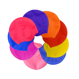 <span class=keywords><strong>Gorro</strong></span> de natación de silicona para adultos de alta calidad, protección para las <span class=keywords><strong>orejas</strong></span>, gorros de natación para piscina - Product Image 4