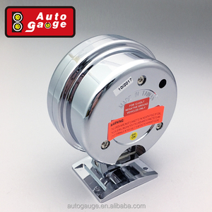 Tachymètre Automobile v 95mm, universel, bord argenté, LED blanc - Product Image 3