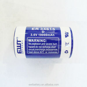 Тип энергии Li-SOCl2 ER34615 19000mAh 3,6 V литиевая батарея, gps трекер - Product Image 3