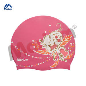 หมวกว่ายน้ำซิลิโคนสำหรับเด็กหมวกว่ายน้ำออกแบบโลโก้ได้ตามต้องการ - Product Image 4