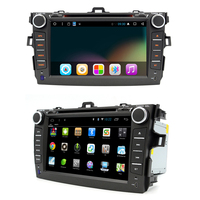 Reproductor de DVD para Auto Android de 8 Pulgadas y 2 Din para Toyota Corolla 2008 2007 2009 2010 2011 2012, Navegación GPS, RDS, 1024*600, Autoradio