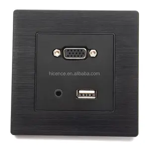 Hotel Multi functional Media Hub VGA USB Wall Socket