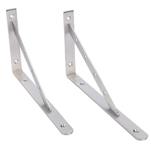 Supporto Angolare <span class=keywords><strong>a</strong></span> L di Alta Qualità per Mensola <span class=keywords><strong>a</strong></span> Parete - Product Image 1